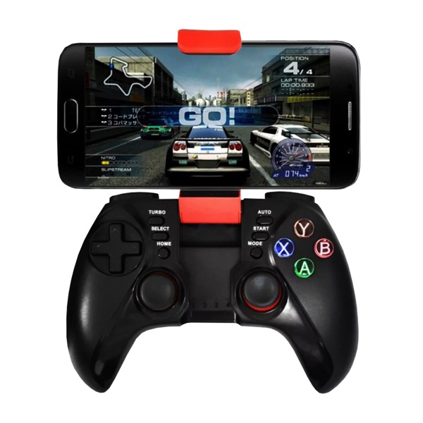 *Control Gamer TECHZONE TZ18BTC01, Negro, Inalámbrico
