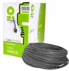 Cable UTP CAT 5e ,interior, color gris