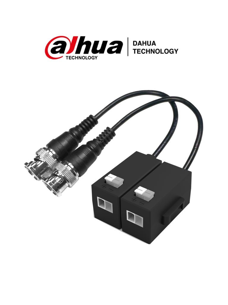 Par de Transceptores Pasivos HDCVI/ 1080p - 250 Mts/ 720p a 400 Mts/ DAHUA PFM800-E