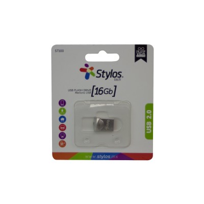 Memoria USB 16GB flash 2.0 Metal mini