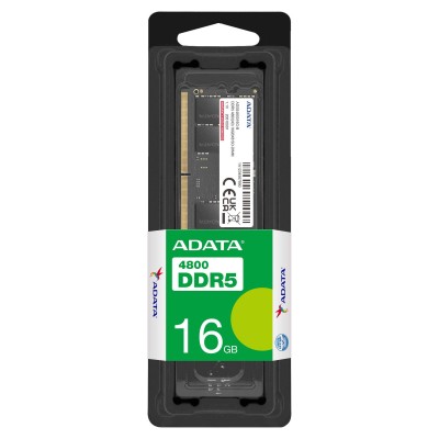 Memoria RAM ADATA, DDR5 16GB SODIMM 4800MHz. NP. AD5S480016G-S