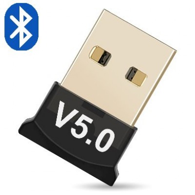 Convertidor USB a Bluetooth, V5.0, Alta velocidad hasta 50 Mbps, Alcance 10-20 m, 651763 BROBOTIX