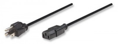 Cable de Corriente para CPU 1.8mts Manhattan 300179 
