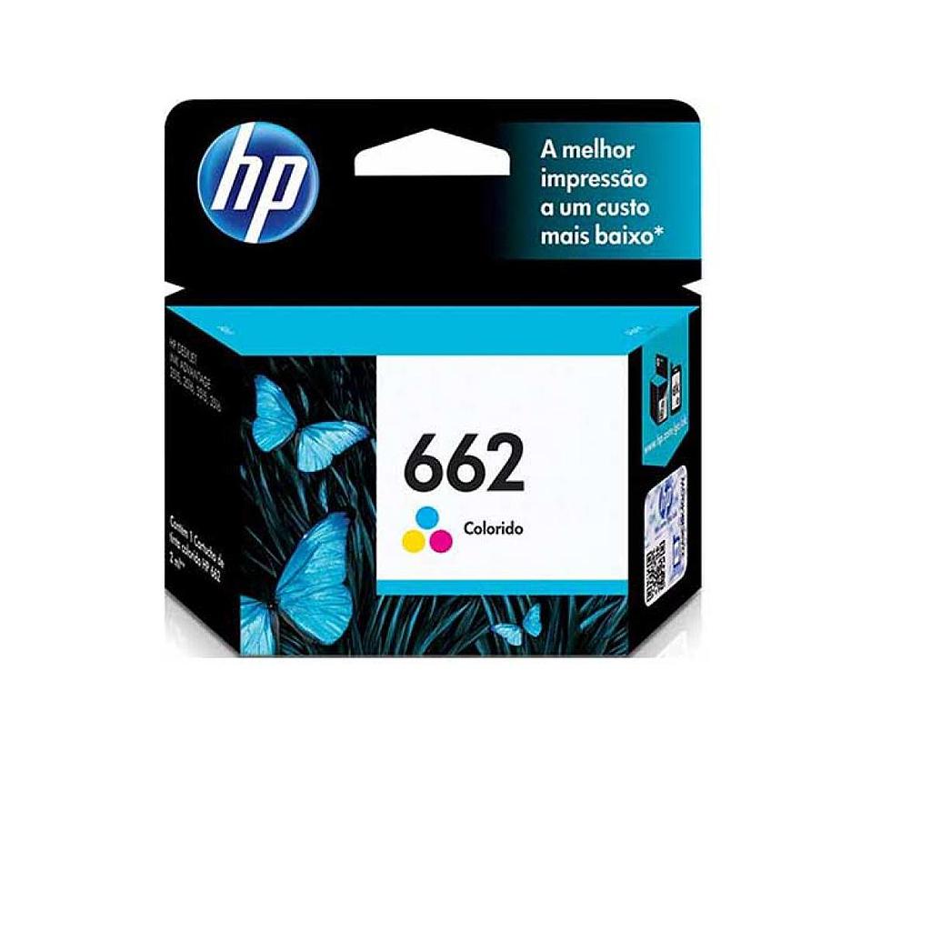 Cartucho HP 662 Tricolor (CZ104AL) 