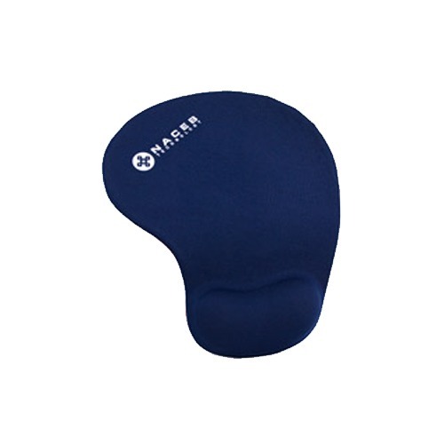 Mouse Pad con soporte de Gel NA-549AZDE Azul