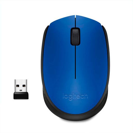 Mouse Inalambrico Logitech M170 azul rey 