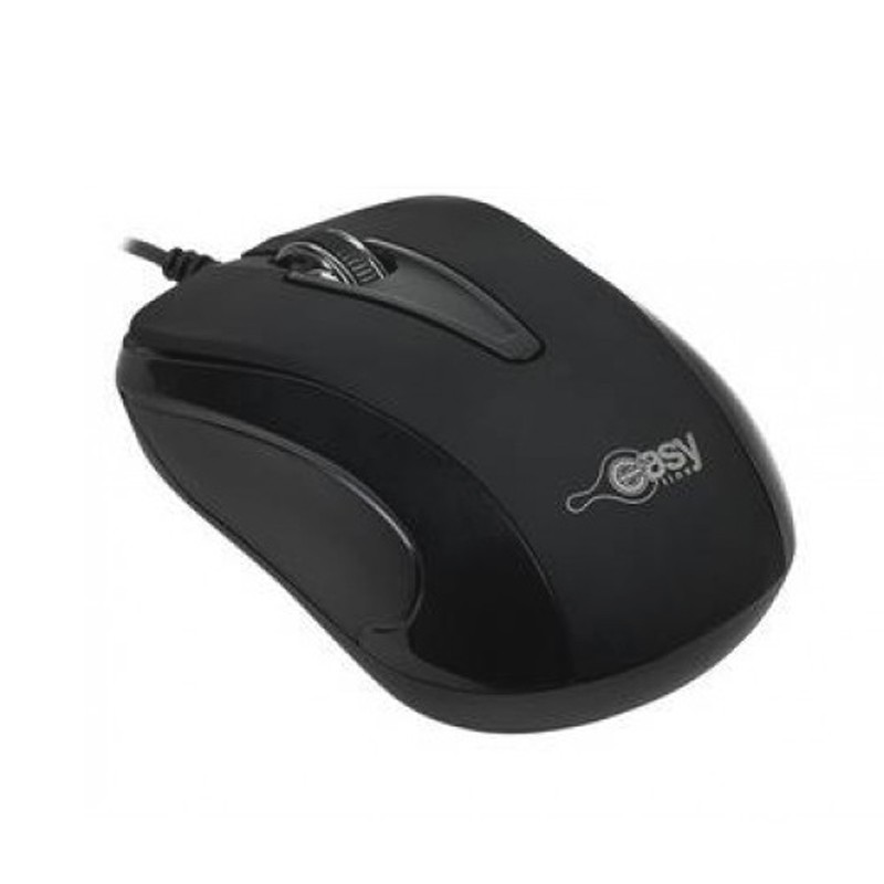 mouse optico alambrico USB 993377 Easy Line negro 