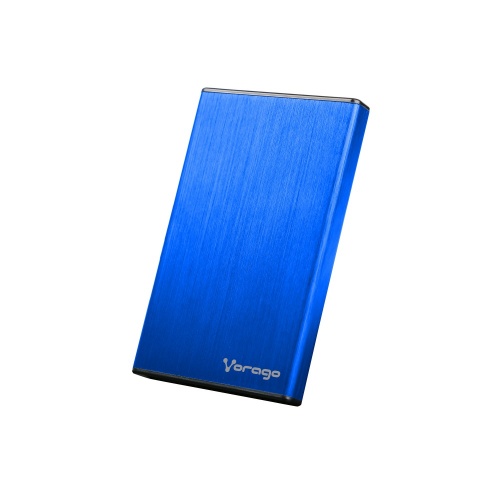 Gabinete Disco duro 2,5 Vorago 102 azul rey 