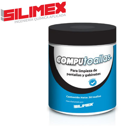 Toallas humedas computoallas silimex 30 pzas 